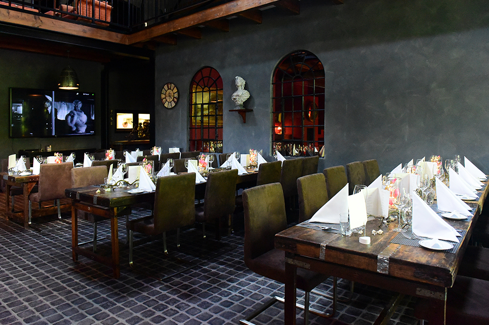 Firmenfeier im Bistro