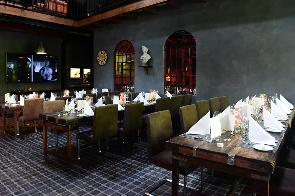 Firmenfeier im Bistro