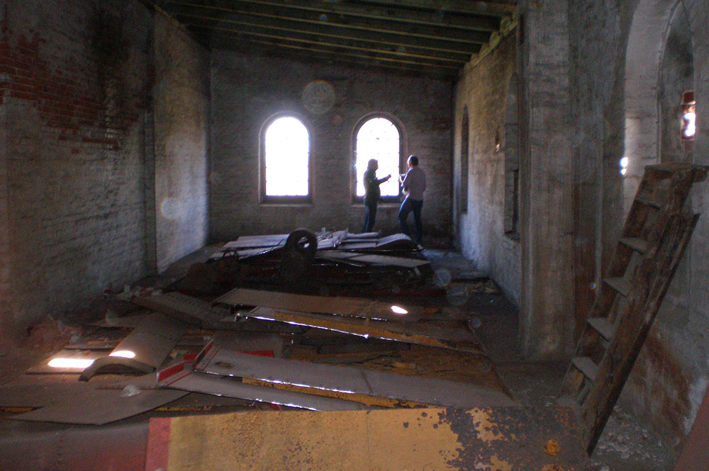 Innenansicht der Ruine