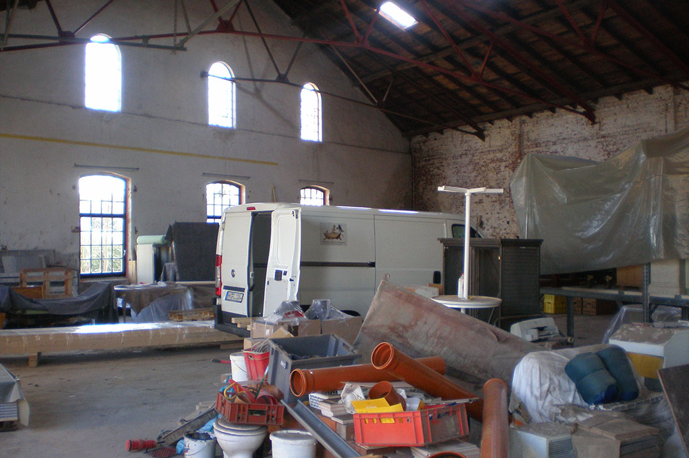 Verfallener Innenraum